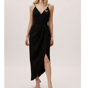 BHLDN Caron dress Black Crepe size 2